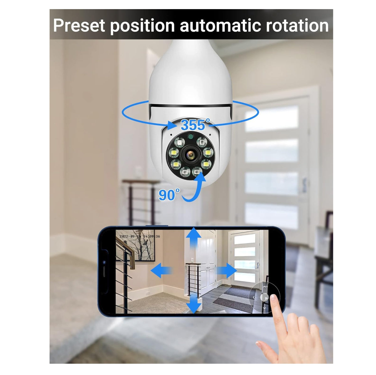 Camara Bulb 360 Pro