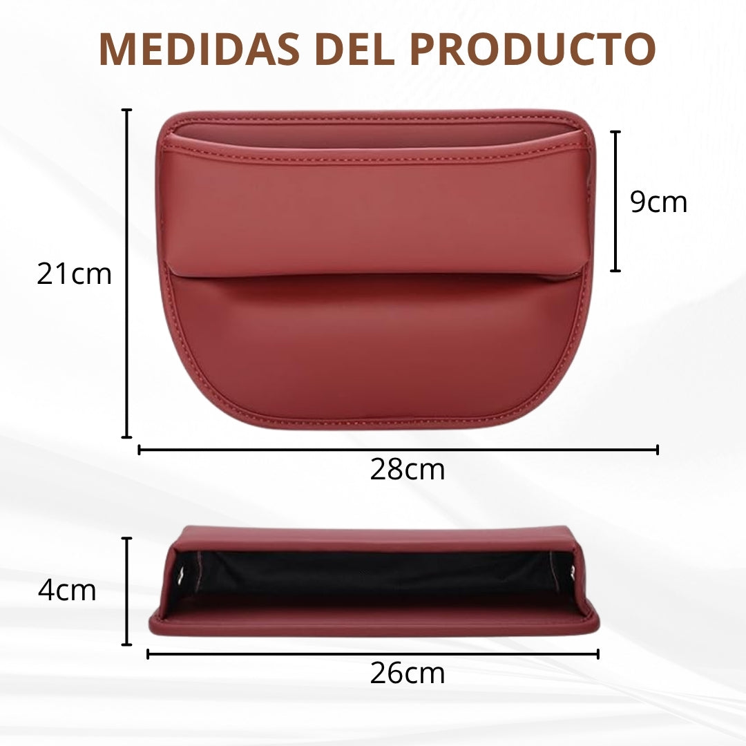 Organizador De Asiento De Cuero Premium