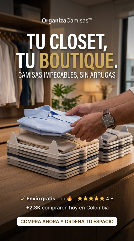 Pack 10 OrganizaTuClóset™  Convierte Tu Ropa en Boutique